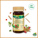 100% Organic Ashwagandha (60 Tabs)