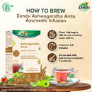 Ashwagandha Amla Herbal Infusion (25 Tea Bags)(Pack of 3)