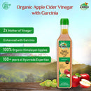 Organic Apple Cider Vinegar with Garcinia (500ml)