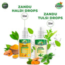 Haldi drops (32ml) & Tulsi drops (32ml)