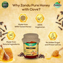 Pure Honey with Clove (650g) & FREE Ashwagandha (60 Caps)
