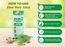 Aloe Vera + 5 Herbs Health Juice (500ml)(Pack of 2)