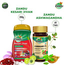 Kesari Jivan (200g) & Asvagandha (60 Caps)