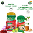 Kesari Jivan (900g) & Chyavanprash avaleha Jaggery (Gur) (450g)