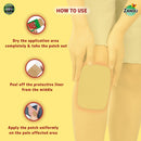 Knee Pain Relief Patch (Pack of 5 patches)