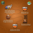 A2 Desi Cow Ghee (500ml) & FREE Ginger Celery Herbal Infusion (25 Tea Bags)