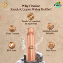 Zandu Copper Bottle (950ml)
