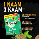 Balm (8ml) (Pack of 3) & Tulsi Drops (32 ml)