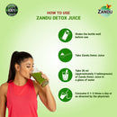 Detox Juice with Wheatgrass & Amla(500ml) & FREE Karela (60 Caps)