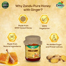 Pure Honey with Ginger (650g) & FREE Ashwagandha (60 Caps)