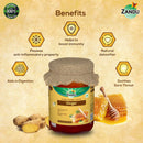 Pure Honey with Ginger (650g) & FREE Ginger Celery Herbal Infusion (25 Tea Bags)