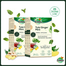 Tulsi Ginger Mint Herbal Infusion (25 Tea Bags)(Pack of 2)